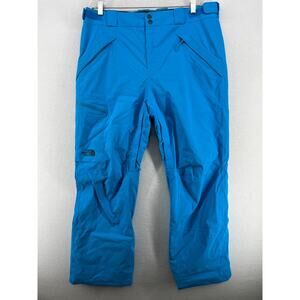 THE NORTH FACE Snowpants Mens L Sickline Ski Trouser Vented Snowboarding Blue